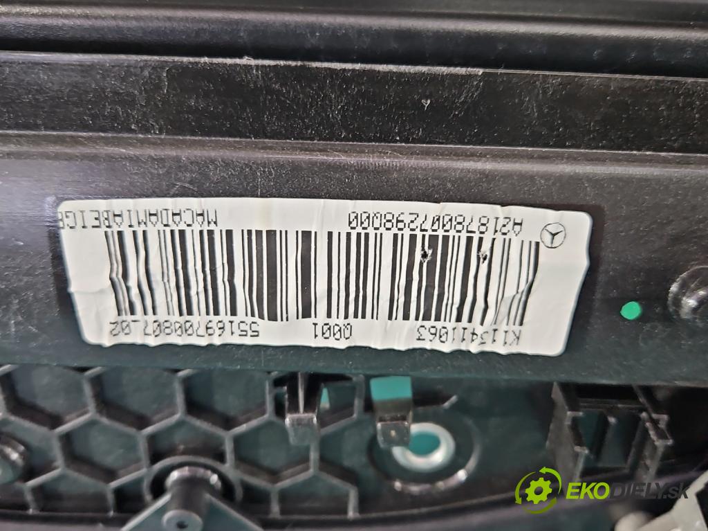 Mercedes CLS II C218 2010-2018 4.7 V8 (278922) 408KM automatic 300 kW 4663 cm3 4- Střešní okno: A218780072 (Sklo karosérie)