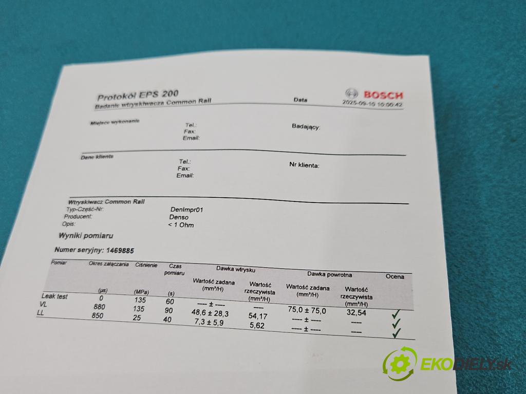 Ford Transit Mk7 2006-2013 2.2 tdci 110 HP manual 81 kW 2198 cm3 5- vstrek 6C1Q-9K546-AC (Vstrekovač paliva)