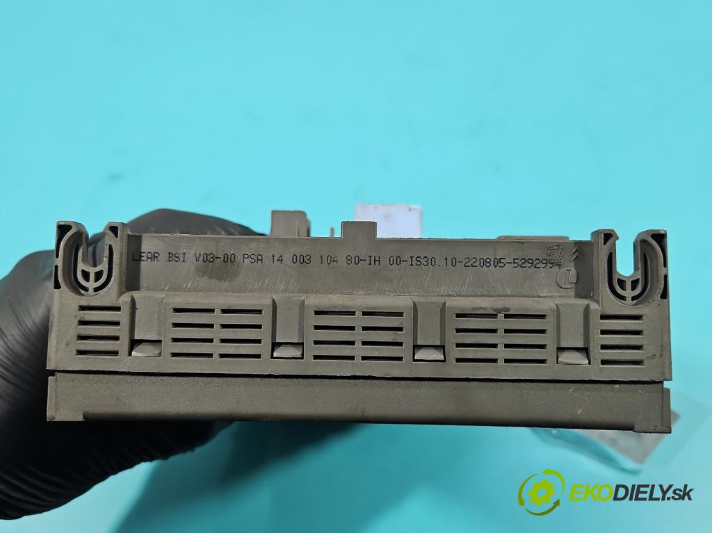 Citroen C8 2002-2014 2.0 16V 136 HP manual 100 kW 1997 cm3 5- riadiaca jednotka ostatné 1400310480