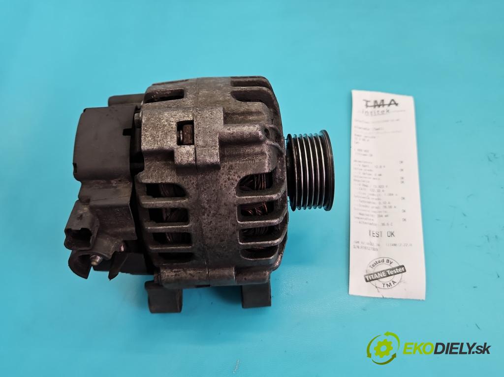 Citroen C8 2002-2014 2.0 16V 136 HP manual 100 kW 1997 cm3 5- Alternator 9656956380 (Alternátor)