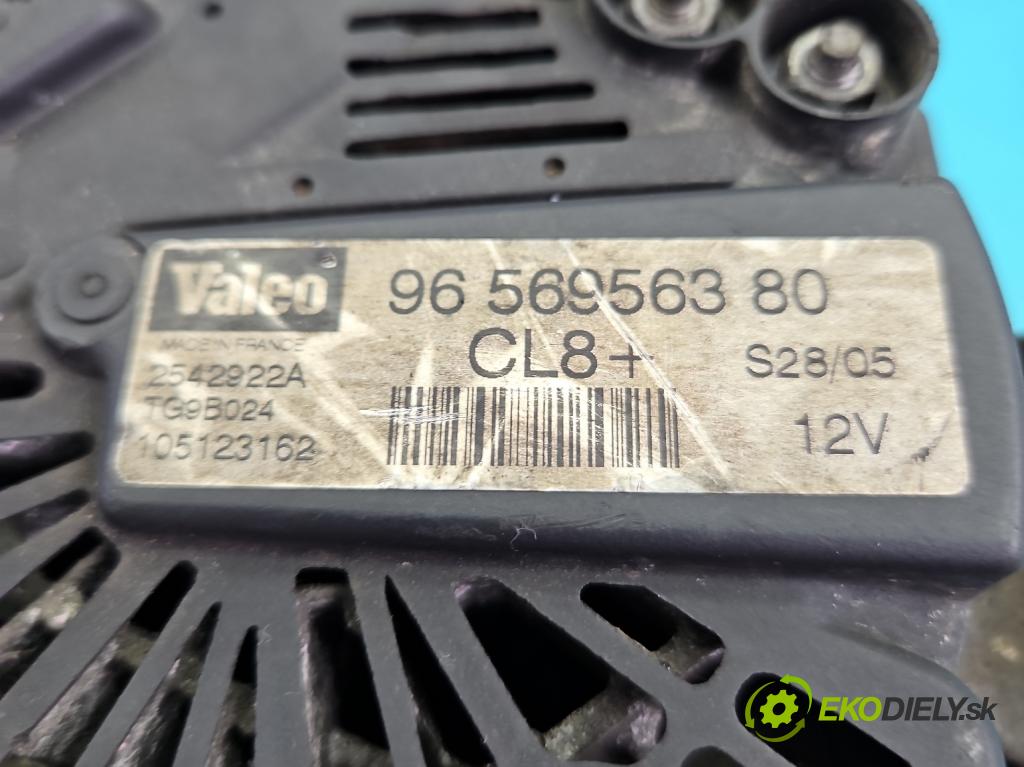 Citroen C8 2002-2014 2.0 16V 136hp manual 100 kW 1997 cm3 5- Alternator 9656956380 (Alternátory)