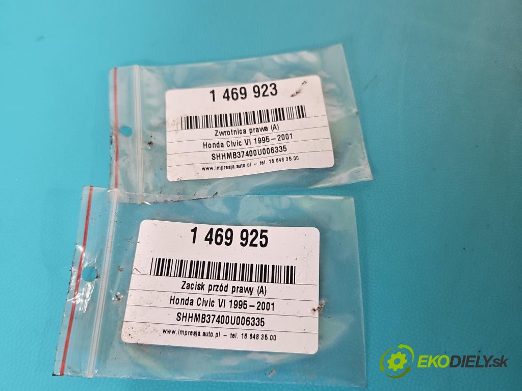 Honda Civic VI 1995-2001 1.5 16V 114 hp manual 84 kW 1493 cm3 5- náboj pravé  (Náboje)