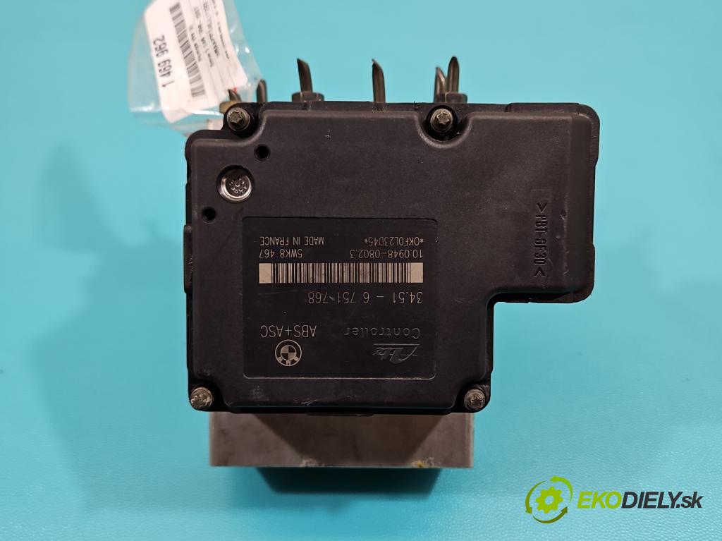 Bmw 3 E46 1998-2007 1.9 118 HP manual 87 kW 1895 cm3 5- čerpadlo abs 6751768 (Pumpa ABS)