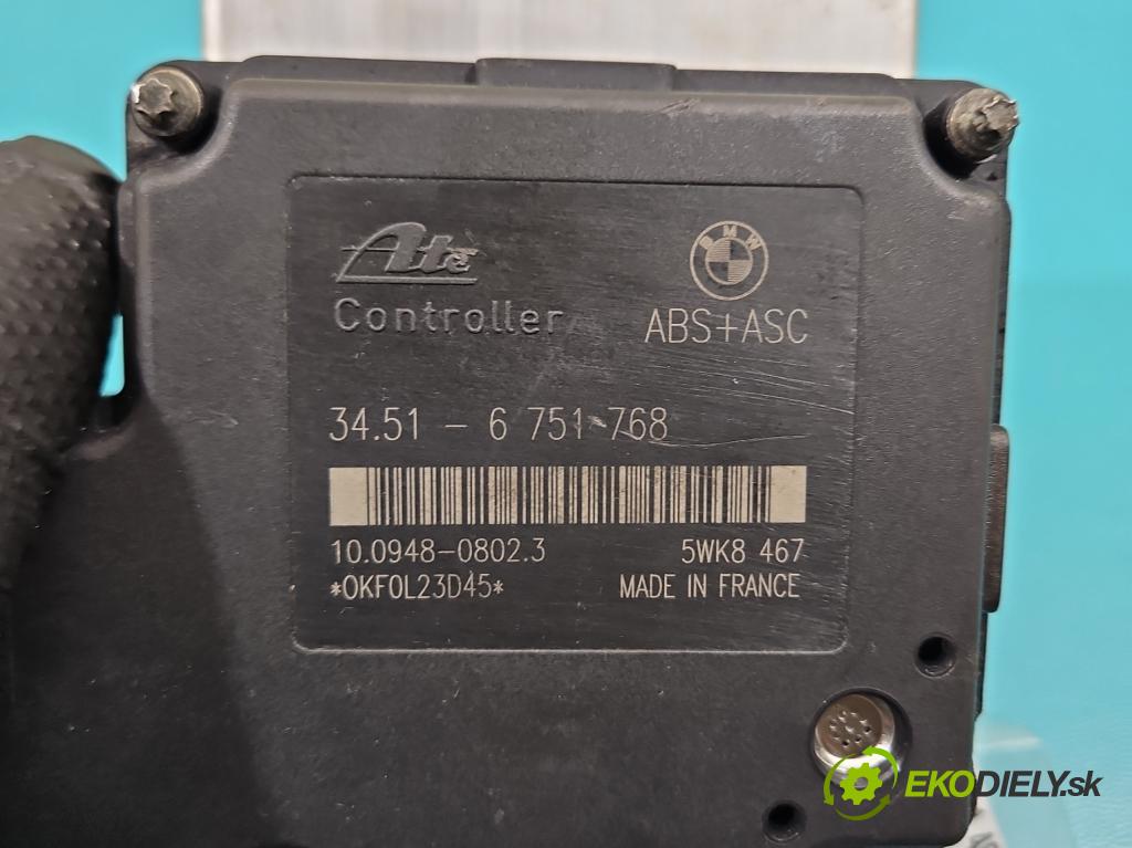 Bmw 3 E46 1998-2007 1.9 118 HP manual 87 kW 1895 cm3 5- čerpadlo abs 6751768 (Pumpa ABS)