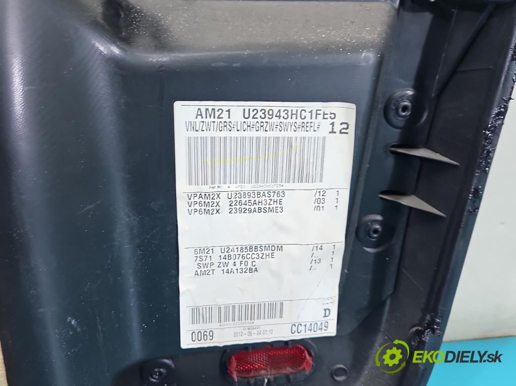 Ford S-max 2.2 tdci 175 HP manual 129 kW 2179 cm3 5- Čalounictví: dvere predné ľavé