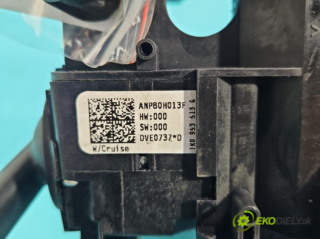Seat Leon II 2005-2012 2.0 tdi 140 HP manual 103 kW 1968 cm3 5- prepínač komplex: 1K0953503EK (Prepínacie páčky pod volantom)