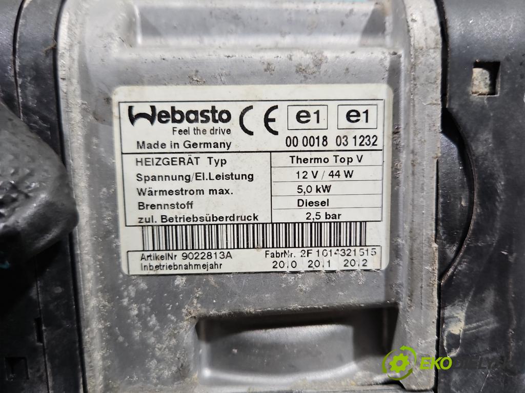 Ford S-max I 2006-2015 2.2 tdci 175 HP manual 129 kW 2179 cm3 5- Webasto 9022813A (Webasto (nezávislé kúrenie))