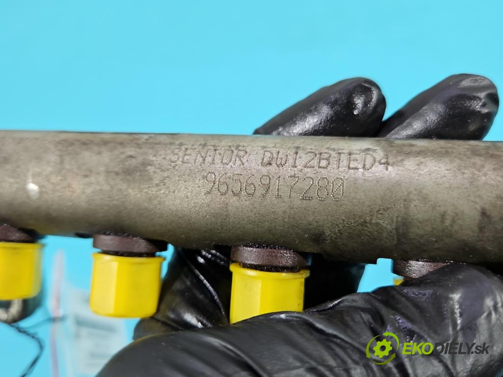 Ford S-max 2.2 tdci 175 HP manual 129 kW 2179 cm3 5- lišta vstrekovacia 9654748880 (Vstrekovacia lišta)