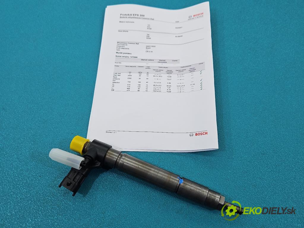 Ford S-max 2.2 tdci 175 HP manual 129 kW 2179 cm3 5- vstrek 0445115025 (Vstrekovač paliva)