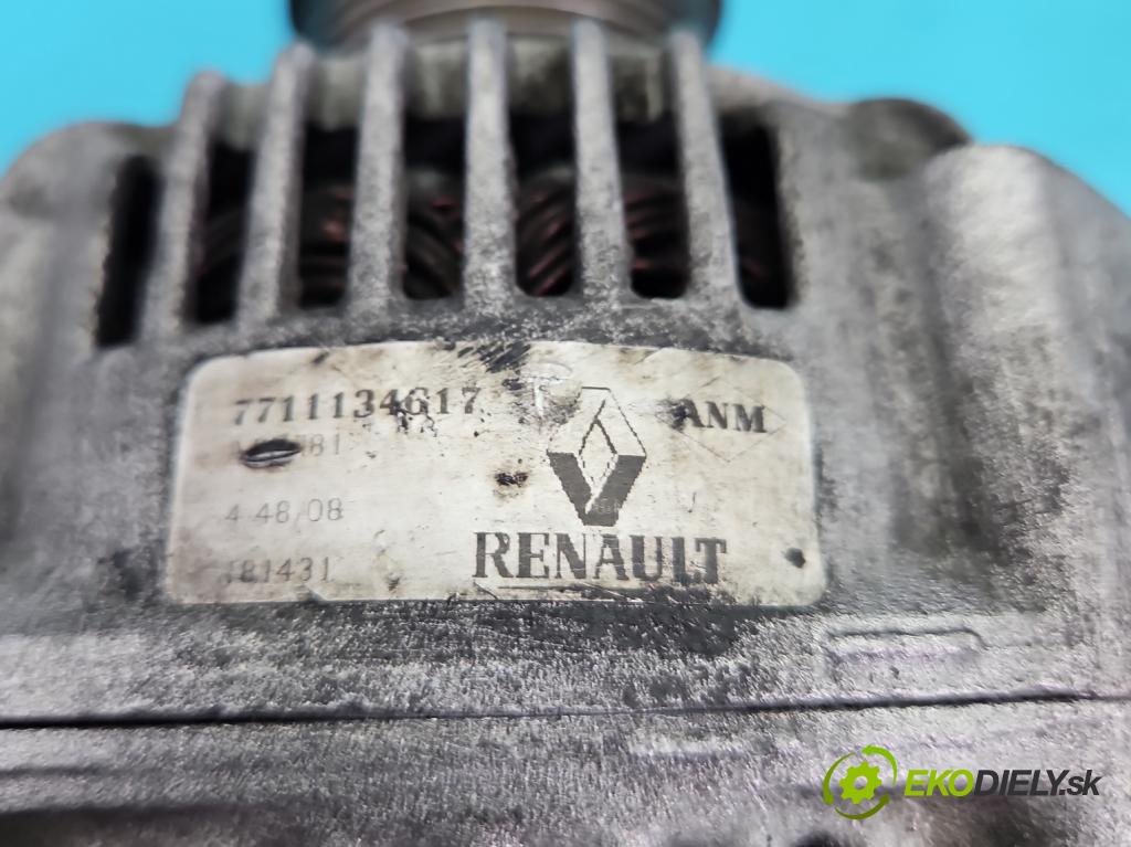 Renault Master II 1998-2010 2.5d (8140 67) 80 HP manual 59 kW 2499 cm3 5- Alternator 7711134617 (Alternátor)