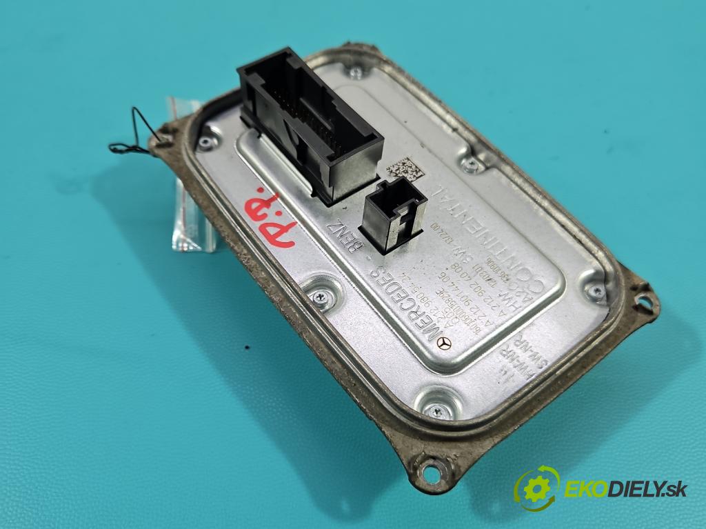 Infiniti Q30 2015-2019 1.6 T 156 HP automatic 115 kW 1595 cm3 5- střídač: xenon A2129005424 (Riadiaca jednotka xenónu)