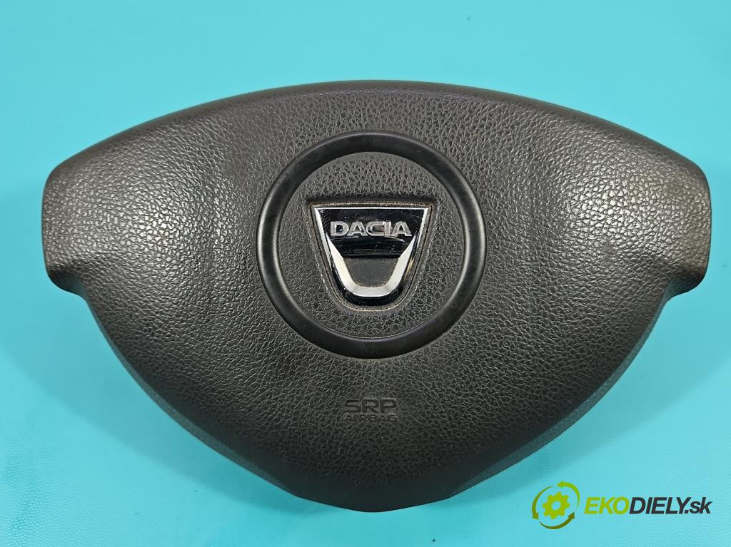 Dacia Dokker 2012- 1.6 8V 82 HP manual 60,5 kW 1598 cm3 5- airbag vzduch: Řidiči: 985105118R (Airbag)