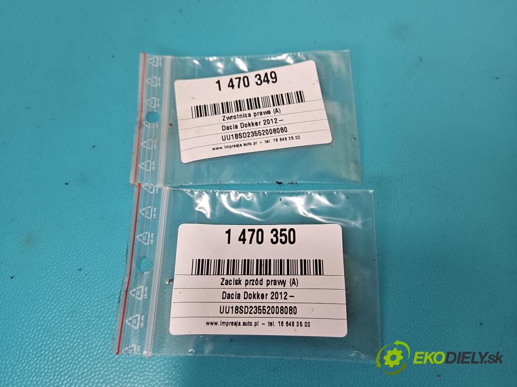 Dacia Dokker 2012- 1.6 8V 82 hp manual 60,5 kW 1598 cm3 5- náboj pravé  (Náboje)