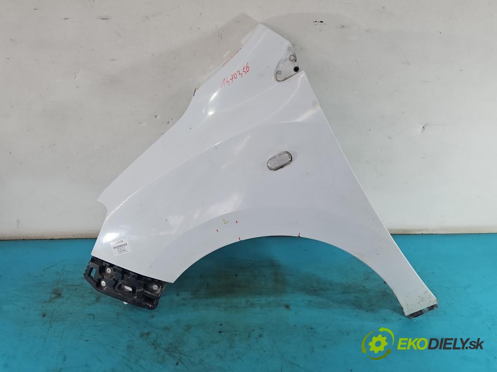 Dacia Dokker 2012- 1.6 8V 82 hp manual 60,5 kW 1598 cm3 5- blatnik přední levý  (Levý přední blatník)