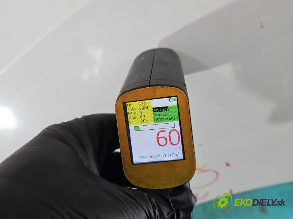 Dacia Dokker 2012- 1.6 8V 82 hp manual 60,5 kW 1598 cm3 5- blatnik přední levý  (Levý přední blatník)