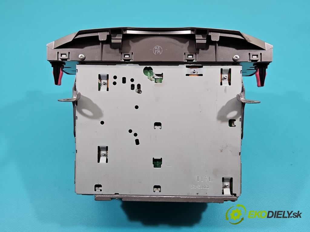 Toyota Yaris II 2005-2011 1.4 D4D 90 HP manual 66 kW 1364 cm3 5- Radio originál 86120-0D510