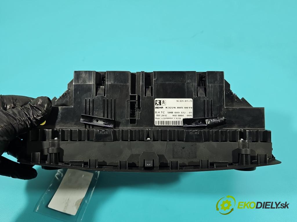 Citroen C5 II 2008-2017 2.0 hdi 136 HP manual 100 kW 1997 cm3 4- panel kúrenia 5HB009332