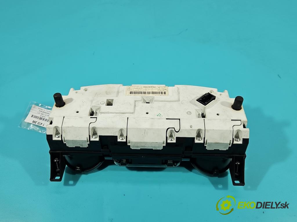 Citroen C5 II 2008-2017 2.0 hdi 136 HP manual 100 kW 1997 cm3 4- prístrojovka/ budíky 9665364680 (Prístrojová doska)