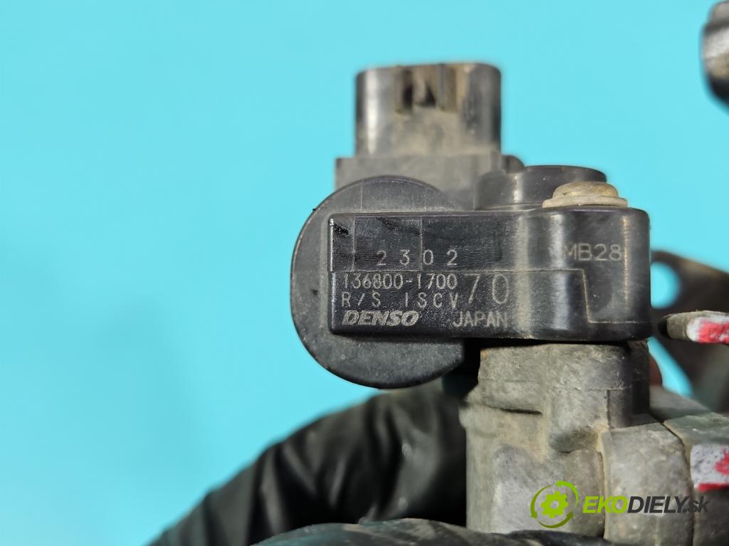 Toyota Yaris I 1999-2005 1.3 vvti 86 HP manual 63 kW 1299 cm3 3- klapka 22210-03010 (Škrtiaca klapka)