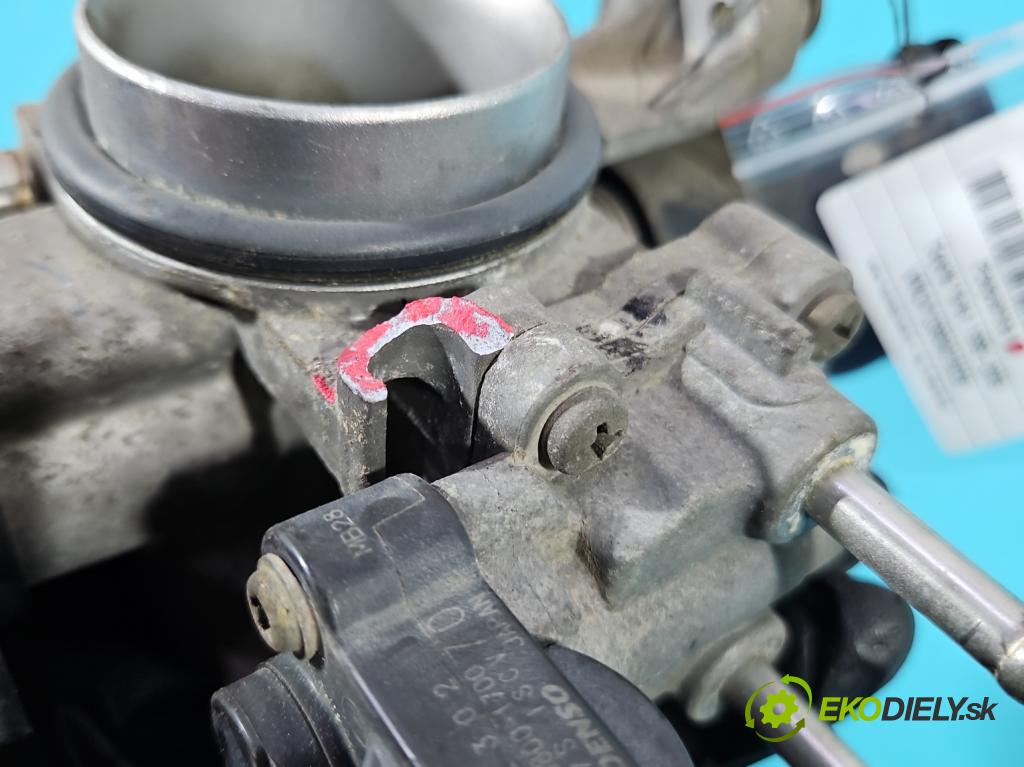 Toyota Yaris I 1999-2005 1.3 vvti 86 HP manual 63 kW 1299 cm3 3- klapka 22210-03010 (Škrtiaca klapka)