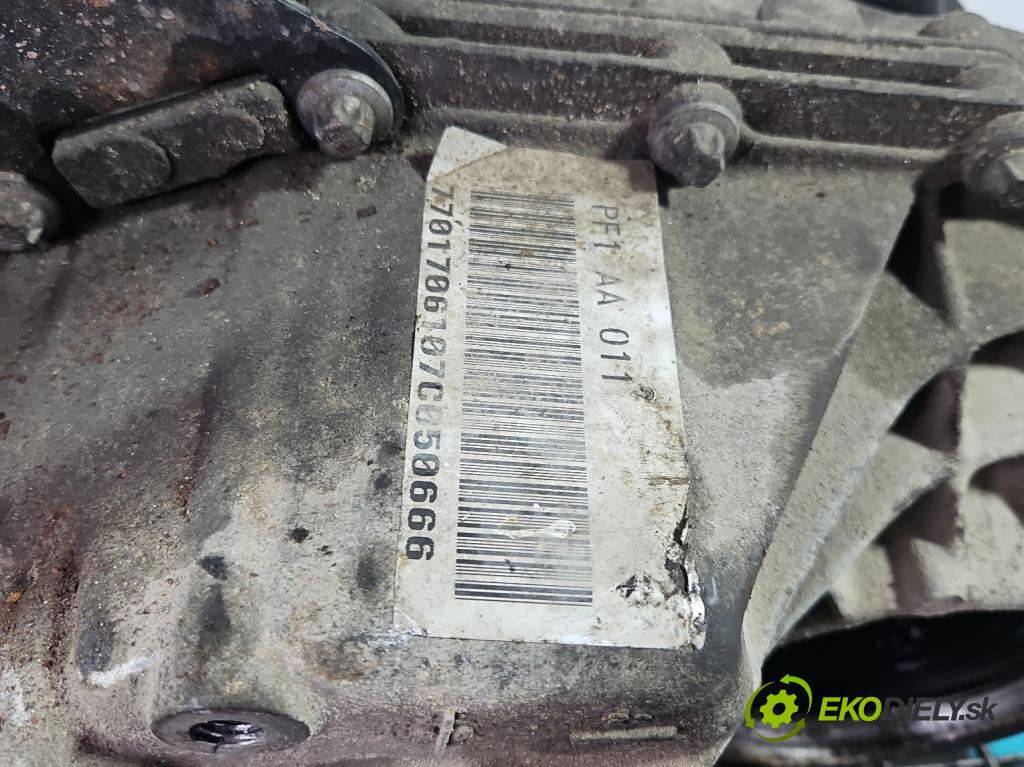 Renault Master II 1998-2010 2.5d (8140 67) 80 HP manual 59 kW 2499 cm3 5- prevodovka stupeň,rýchlosť manual PF1AA011