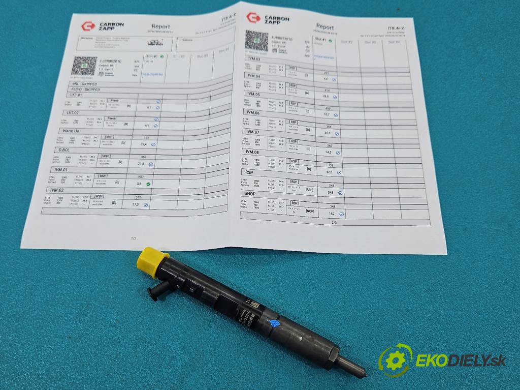 Renault Thalia I 1998-2009 1.5 dci 68 HP manual 50 kW 1461 cm3 4- vstrek EJBR05101D (Vstrekovač paliva)