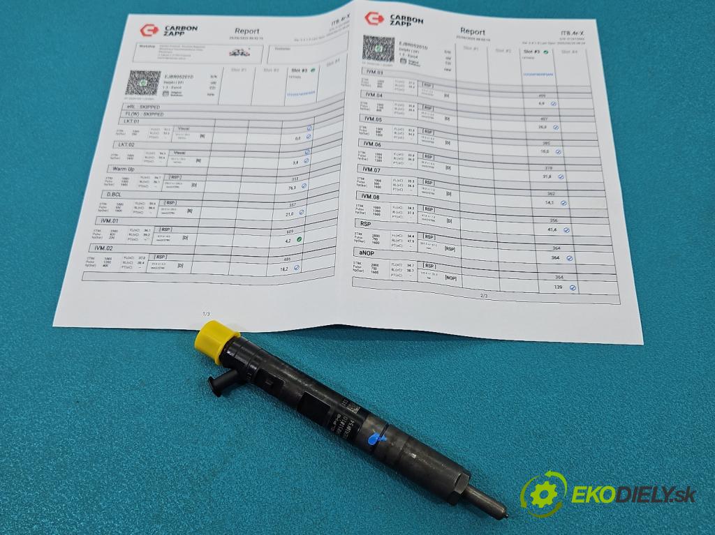 Renault Thalia I 1998-2009 1.5 dci 68 HP manual 50 kW 1461 cm3 4- vstrek EJBR05101D (Vstrekovač paliva)
