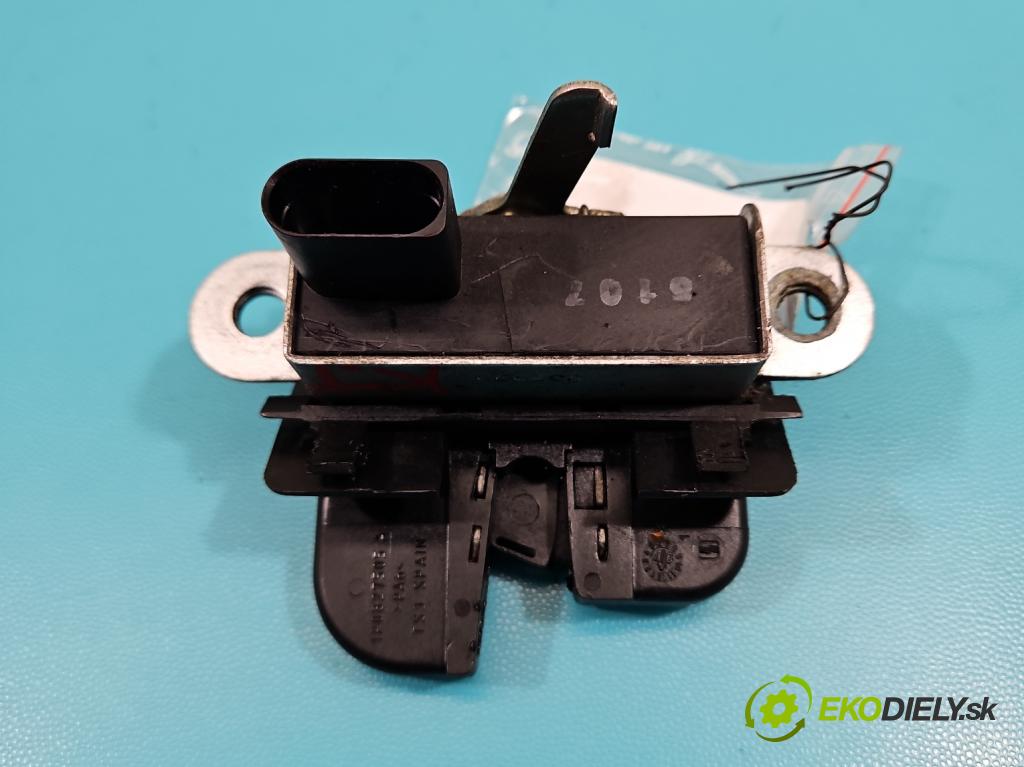 Seat Leon II 2005-2012 2.0 tdi 140 hp manual 103 kW 1968 cm3 5- zámek kufrových dveří zadní 1P0827505A