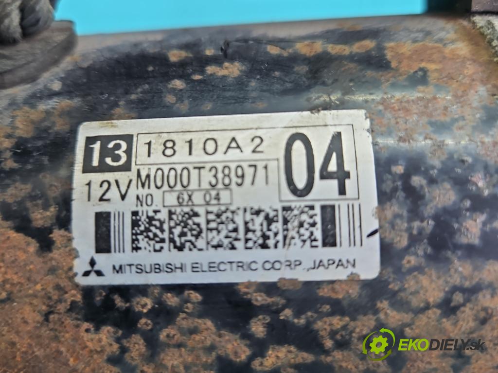 Mitsubishi Outlander III 2012-2022 2.0 16V 150 HP manual 110 kW 1998 cm3 5- štartér M000T38971 (Štartér)