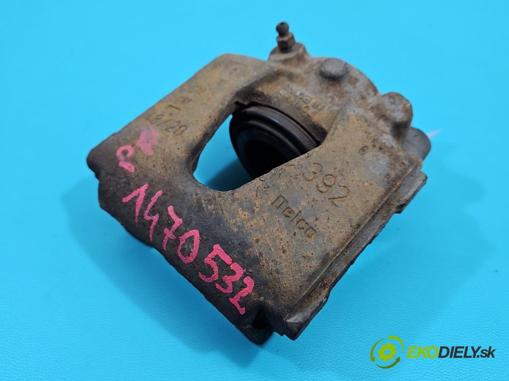Opel Astra I 1991-2002 1.7 TD 82 HP manual 60 kW 1686 cm3 5- brzdič predné pravý  (Kľučka dverí ostatné)
