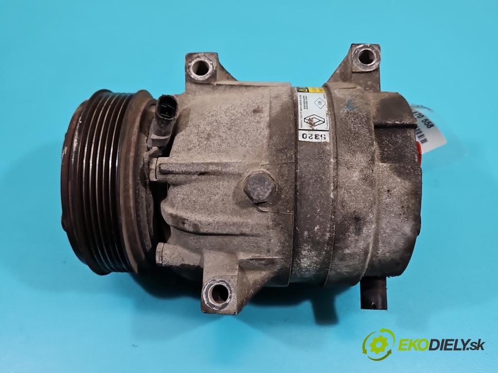 Renault Laguna II 2001-2007 1.8 16V 116 HP manual 85 kW 1783 cm3 5- Kompresor: klimatizácie 8200021822 (Kompresor klimatizácie)