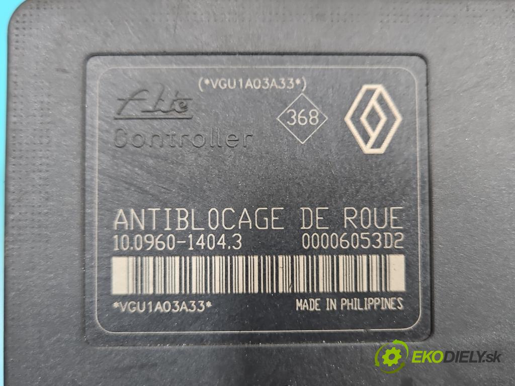 Renault Laguna II 2001-2007 1.8 16V 116 HP manual 85 kW 1783 cm3 5- čerpadlo abs 8200007442B (Pumpa ABS)