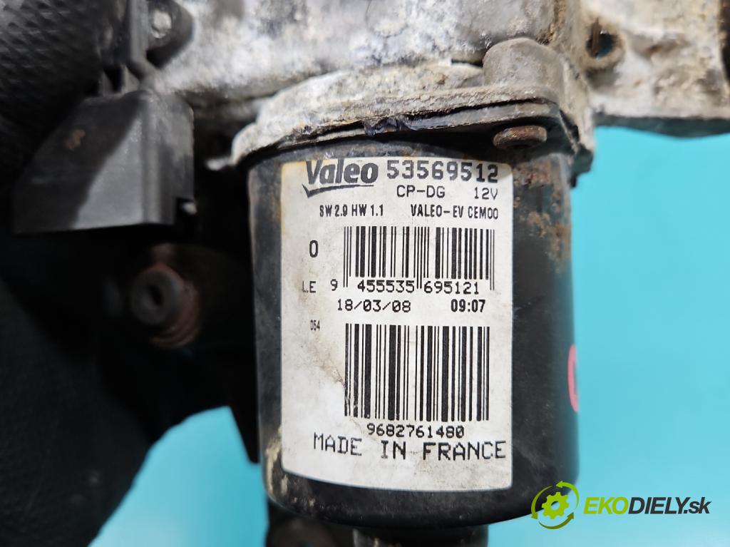 Citroen C5 II 2008-2017 2.0 hdi 136hp manual 100 kW 1997 cm3 4- motor stěračů přední 53569612