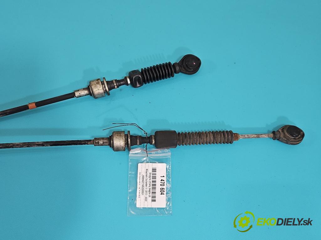 Mitsubishi Outlander III 2012-2022 2.0 16V 150 HP manual 110 kW 1998 cm3 5- Páka: Změny: stupeň,rýchlosť  (Rýchlostná páka (kulisa))