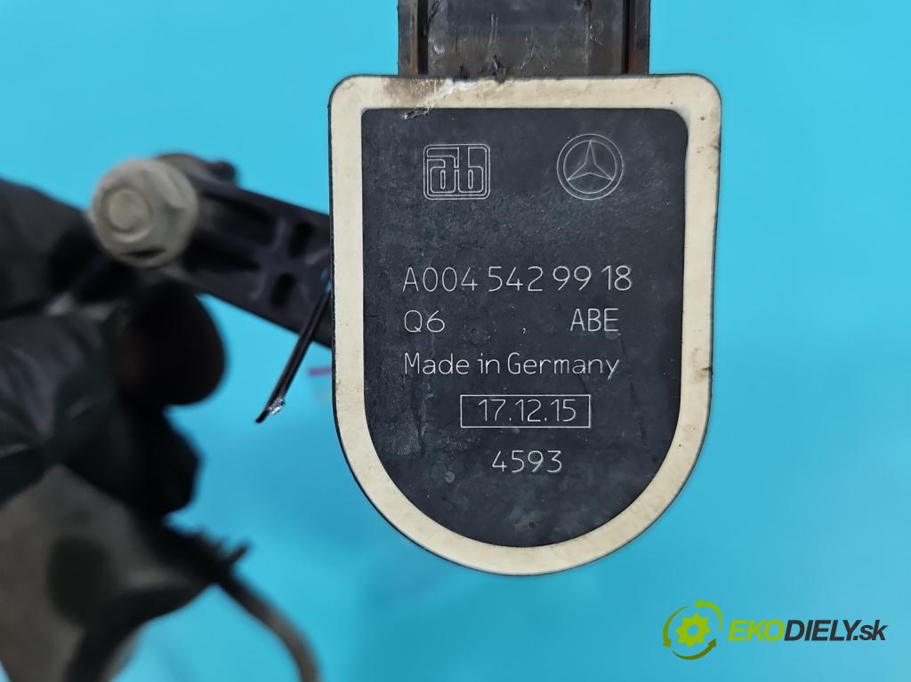 Infiniti Q30 2015-2019 1.6 T 156 HP automatic 115 kW 1595 cm3 5- snímač nastavenia xenon A0045429918 (Snímač)