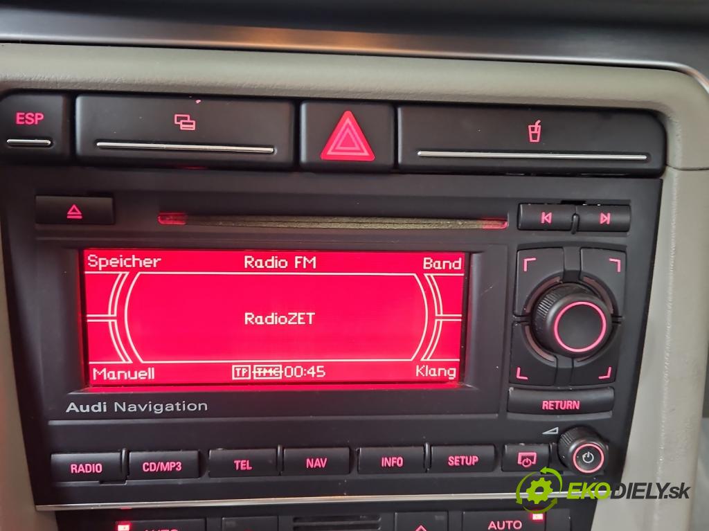 Audi A4 B7 2004-2008 2.0 tdi 170 HP manual 125 kW 1968 cm3 5- Radio originál 8E0035192S