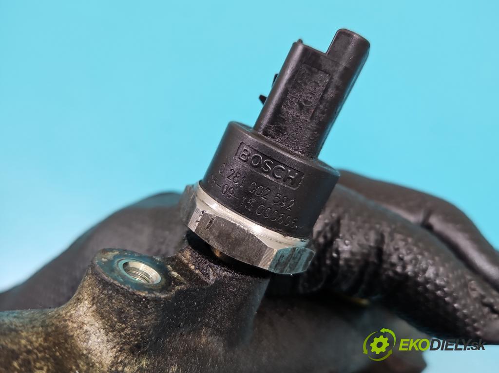 Peugeot 807 2002-2014 2.2 hdi 128 HP manual 94 kW 2179 cm3 5- lišta vstrekovacia 0445214017 (Vstrekovacia lišta)