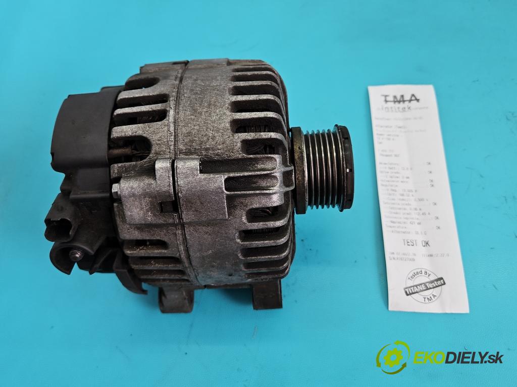 Peugeot 807 2002-2014 2.2 hdi 128 HP manual 94 kW 2179 cm3 5- Alternator 9646321780 (Alternátor)