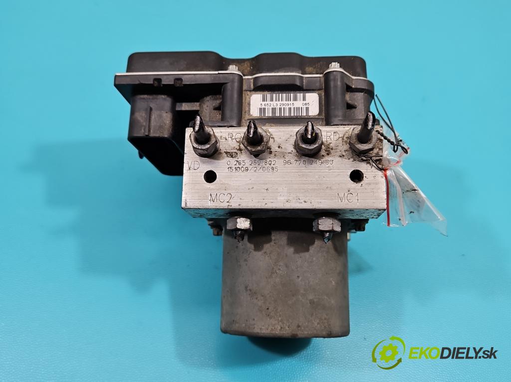 Citroen C4 II 2010-2017 1.6 hdi 120 HP automatic 88 kW 1560 cm3 5- čerpadlo abs 0265252802 (Pumpa ABS)