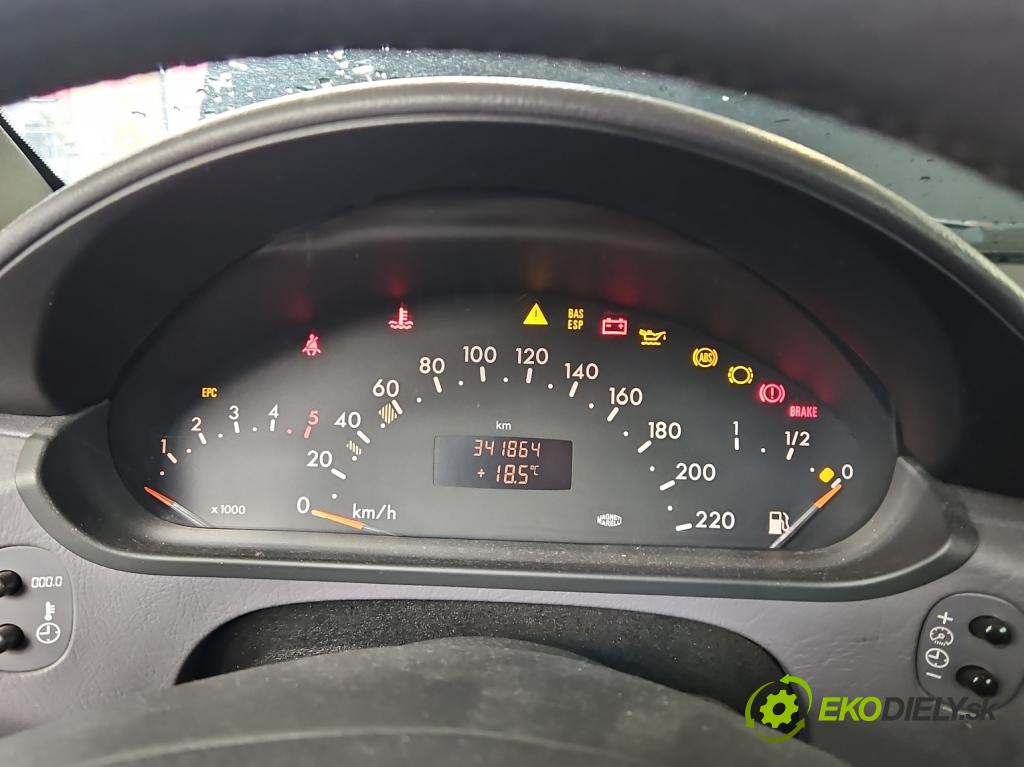 Mercedes A W168 1997-2004 1.7 cdi 95 hp manual 70 kW 1689 cm3 5- Přístrojová deska A1685401247 (Přístrojové desky, displeje)
