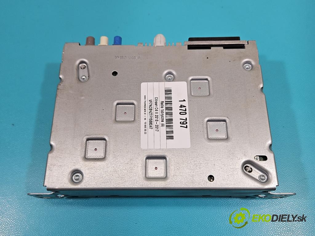 Citroen C4 II 2010-2017 1.6 hdi 120 HP automatic 88 kW 1560 cm3 5- Radio originál 9815356780