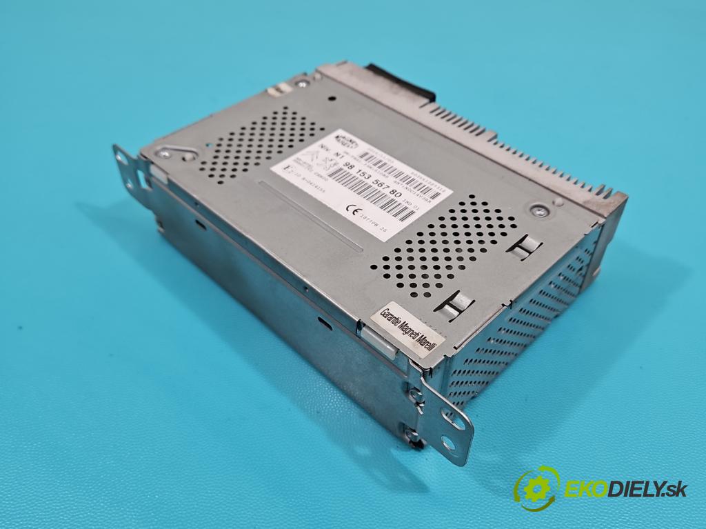 Citroen C4 II 2010-2017 1.6 hdi 120 HP automatic 88 kW 1560 cm3 5- Radio originál 9815356780