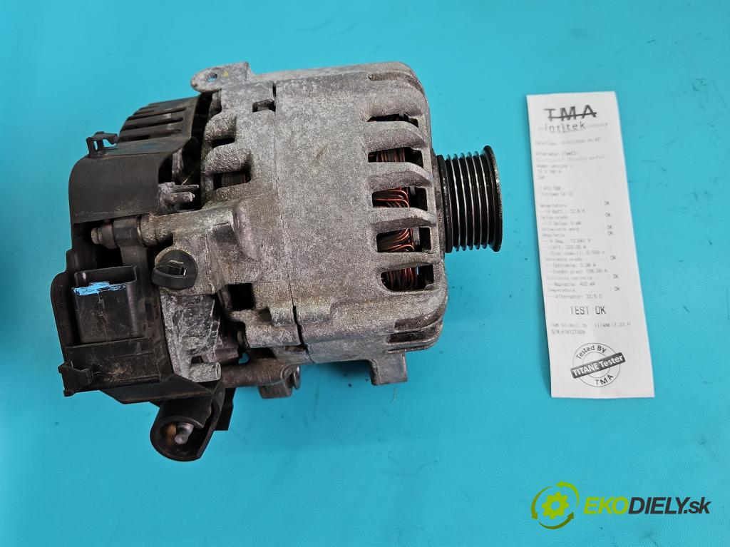Citroen C4 II 2010-2017 1.6 hdi 120 HP automatic 88 kW 1560 cm3 5- Alternator 9815455980 (Alternátor)