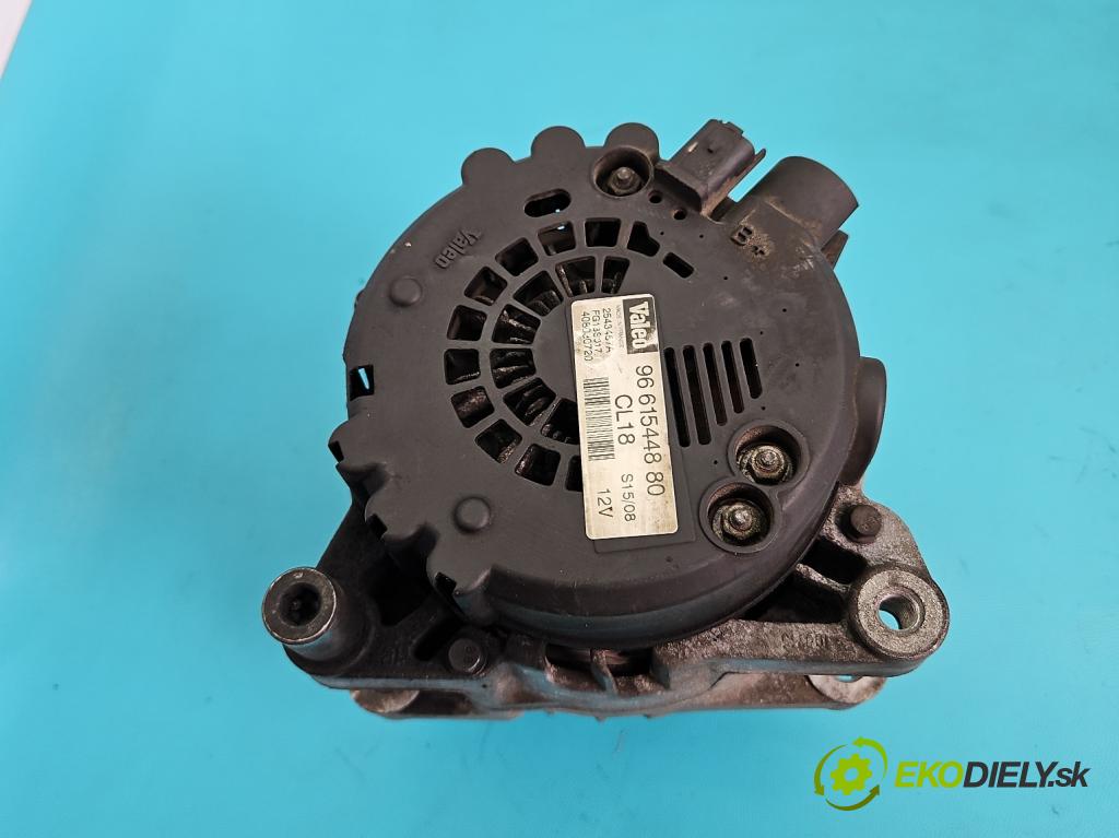 Citroen C5 II 2008-2017 2.0 hdi 136 HP manual 100 kW 1997 cm3 4- Alternator 9661544880 (Alternátor)