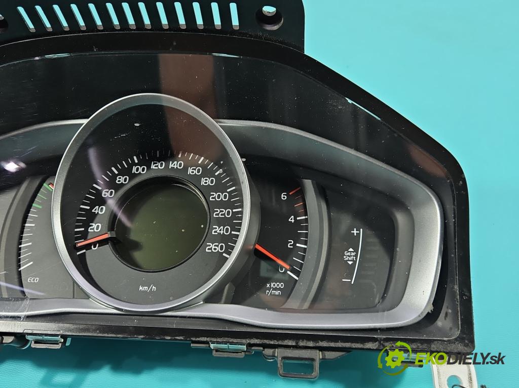 Volvo V60 I 2010-2018 2.0 D4 181KM manual 133 kW 1969 cm3 5- prístrojovka/ budíky 31412865 (Prístrojová doska)