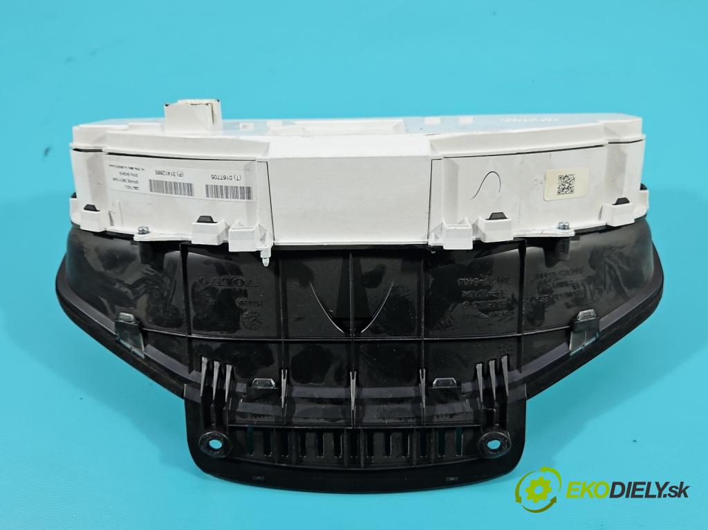 Volvo V60 I 2010-2018 2.0 D4 181KM manual 133 kW 1969 cm3 5- prístrojovka/ budíky 31412865 (Prístrojová doska)