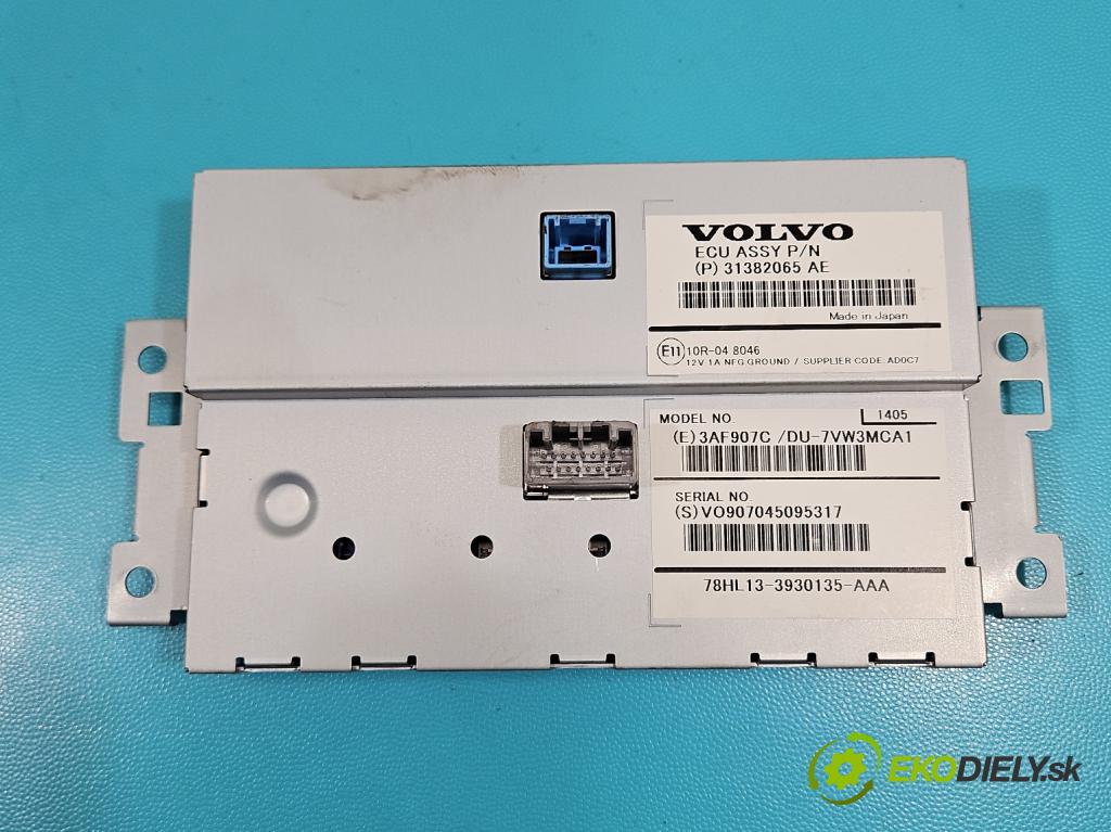 Volvo V60 I 2010-2018 2.0 D4 181KM manual 133 kW 1969 cm3 5- Zobrazit: 31382065 (Prístrojová doska)