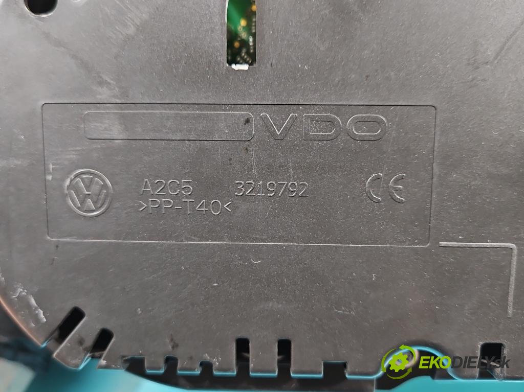 Vw Golf VI 2008-2013 1.4 TSI 122 HP manual 90 kW 1390 cm3 5- prístrojovka/ budíky 5K0920870B (Prístrojová doska)