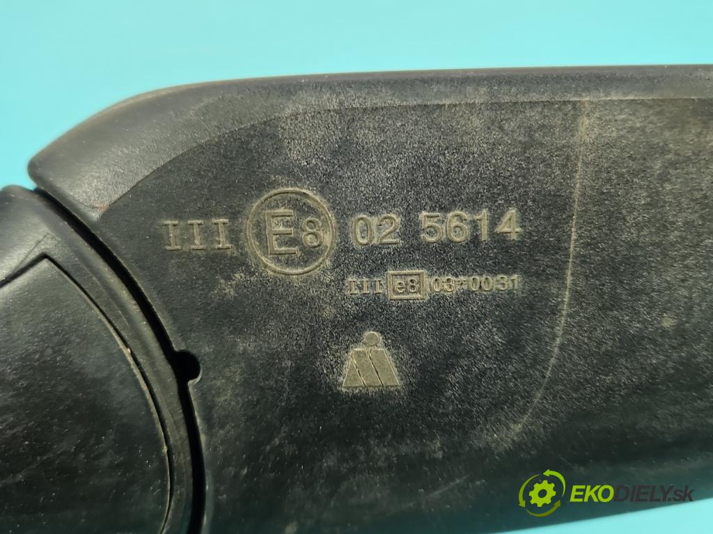 Toyota Yaris III 2011-2020 1.3 vvti 99 HP manual 73 kW 1329 cm3 5- zrkadlo pravé  (Kľučka dverí ostatné)