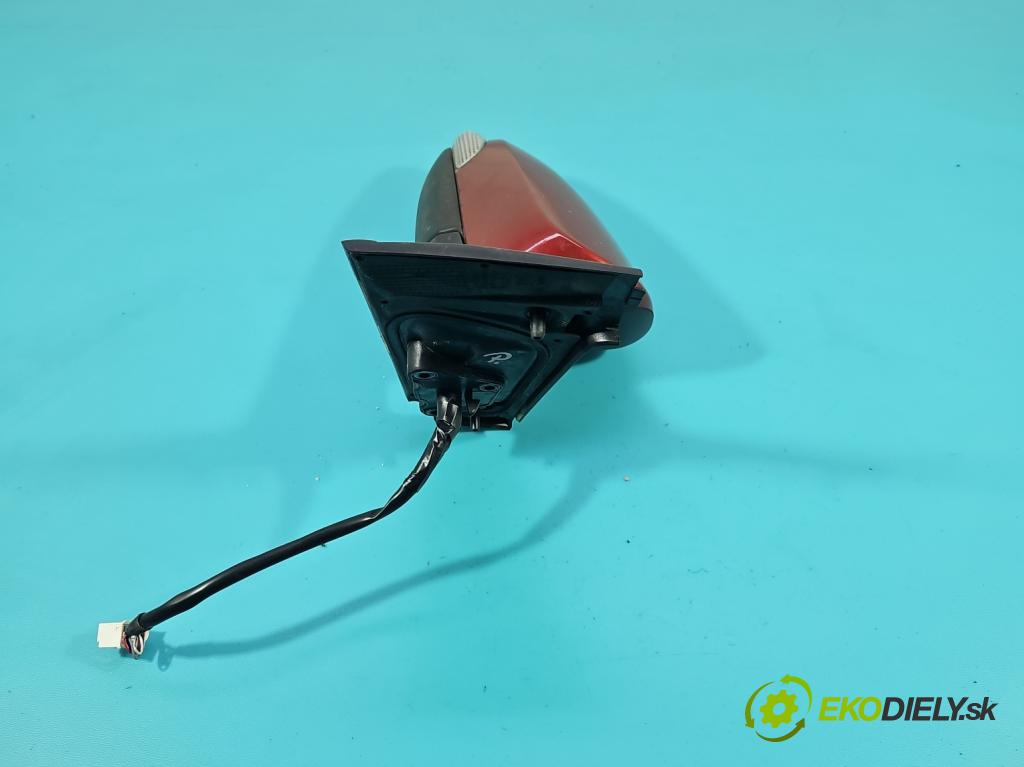 Toyota Yaris III 2011-2020 1.3 vvti 99 HP manual 73 kW 1329 cm3 5- zrkadlo pravé  (Kľučka dverí ostatné)